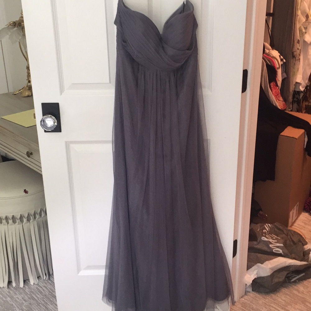 Jenny yoo grey bridesmaid dress
